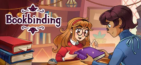 Portada de Bookbinding – Dark Cozy Sim