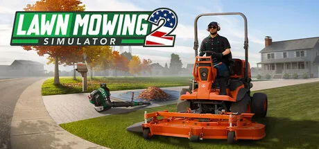 Portada de Lawn Mowing Simulator 2