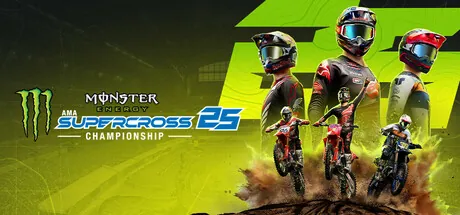 Portada de Monster Energy Supercross 25 - The Official Video Game
