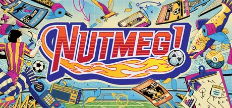 Portada de NUTMEG! A Nostalgic Deckbuilding Football Manager