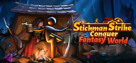 Portada de Stickman Strikes: Conquer Fantasy World