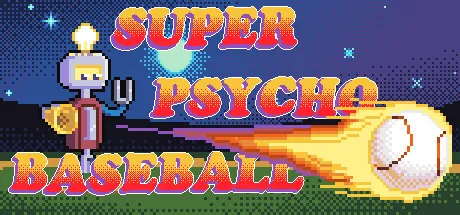 Portada de Super Psycho Baseball