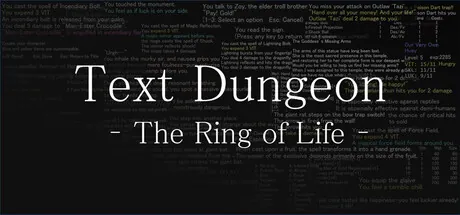 Portada de Text Dungeon: The Ring of Life