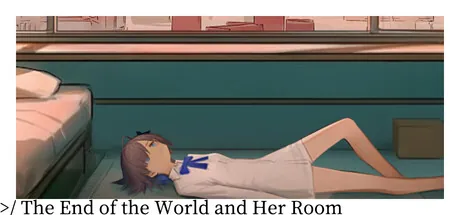 Portada de The End of the World and Her Room