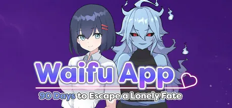 Portada de Waifu App: 90 Days to Escape a Lonely Fate